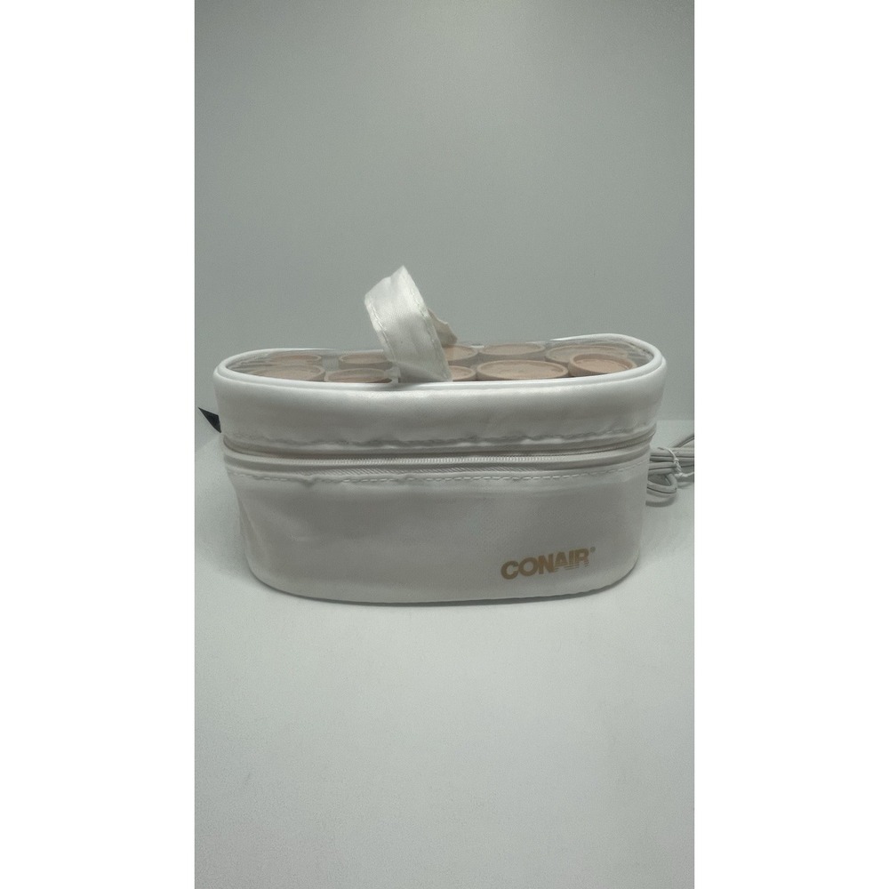 Conair Waves and Volume‎ 10 Assorted Sizes Hot Rollers & Bag Pageant Hair Cheer